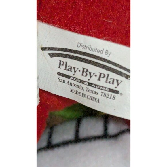 Marvin The Martian Plush Keychain 5" Play By Play Red Green White - Picture 7 of 8